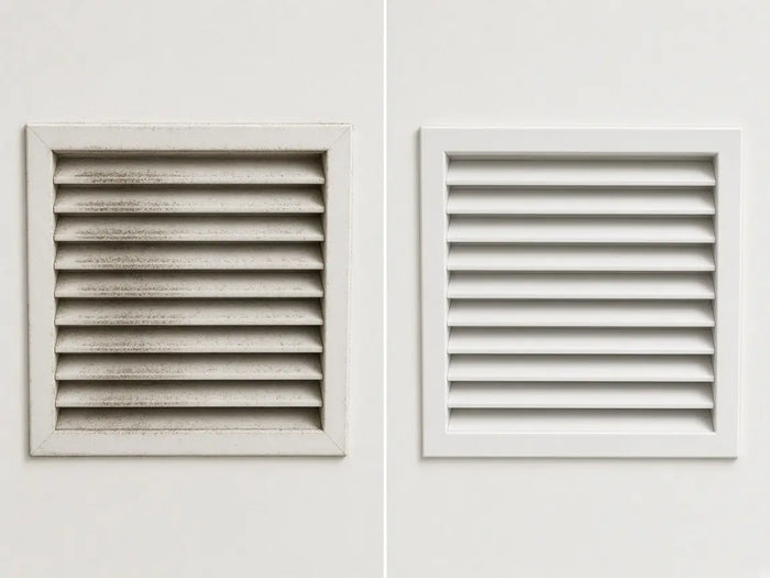 Clean vent grille